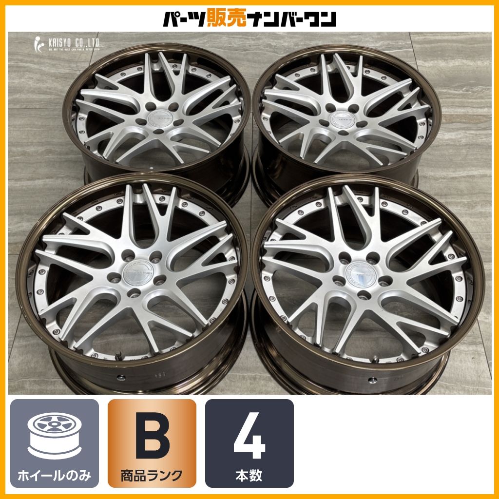 良好品】WORK グノーシス CVX 19in 10J +32 PCD112 4本セット アウディ 