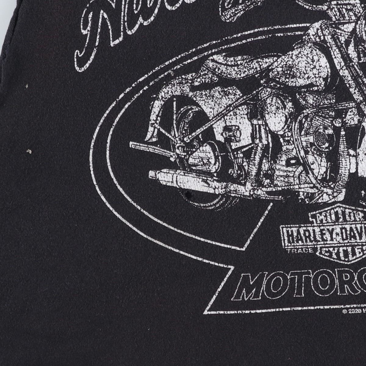 古着 ハーレーダビッドソン Harley-Davidson カットオフ ノースリーブ