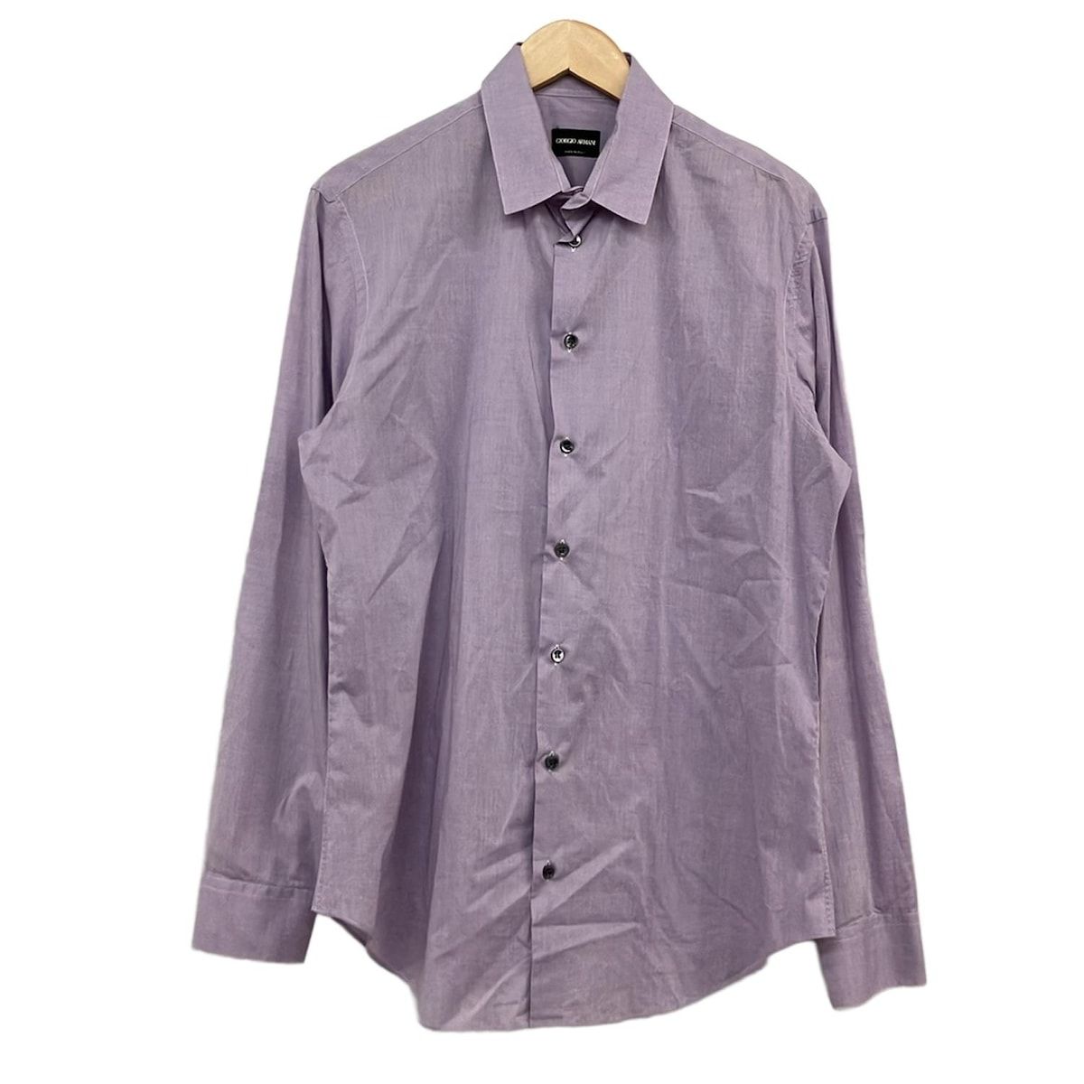 GIORGIOARMANI(ジョルジオアルマーニ) 長袖シャツ サイズ41/16 メンズ 