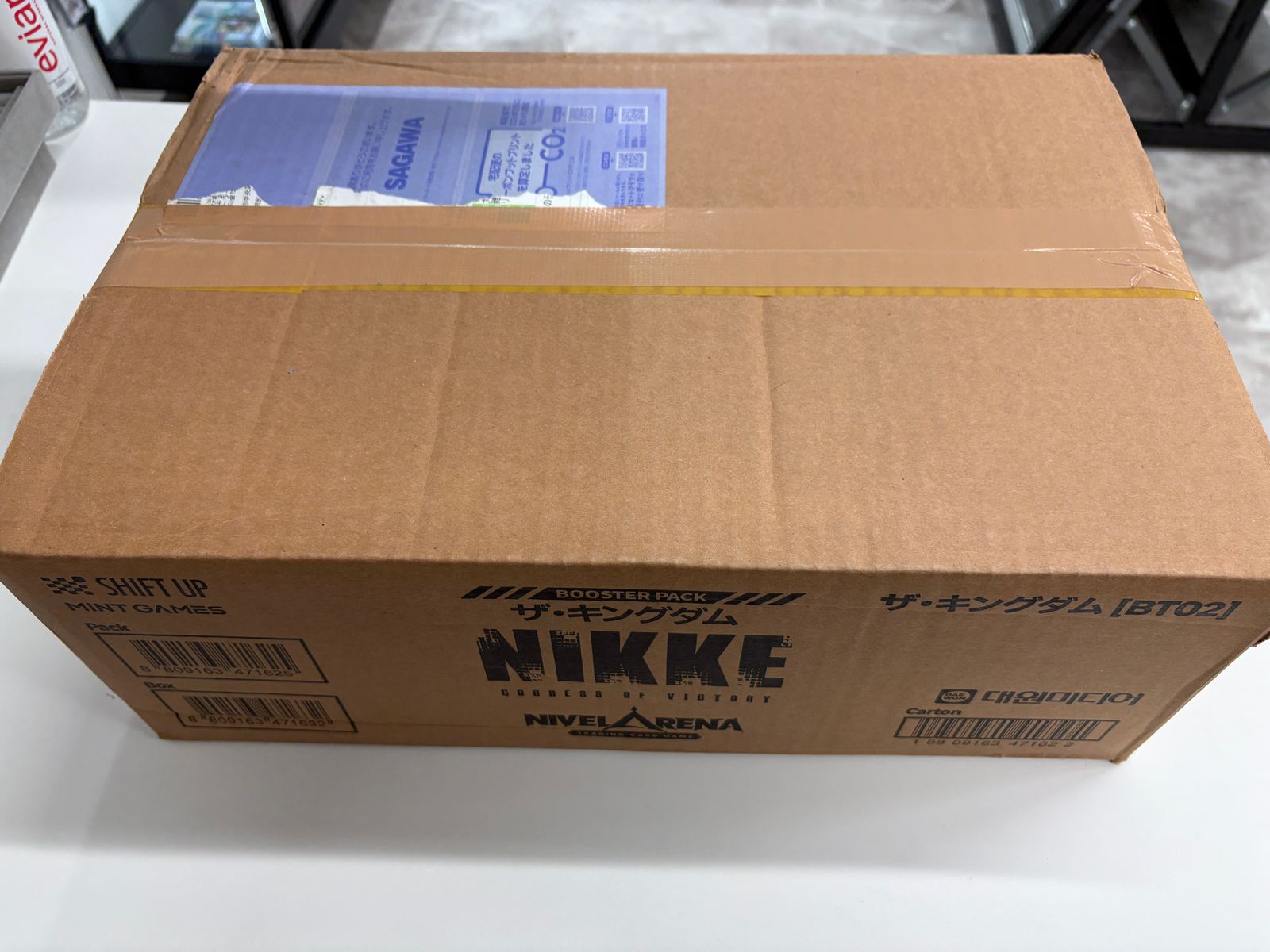 勝利の女神:NIKKE NIVEL ARENA ザ・キングダム 未開封カートン BOX+プロモ付き】 TCG 勝利の女神:NIKKE NIVEL ARENA ブースターパック