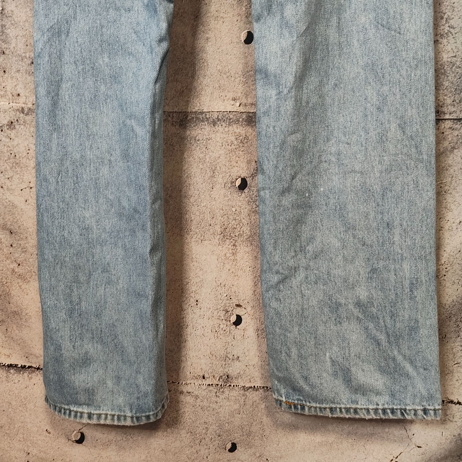 リーバイス 505 デニムパンツ ジーンズ W36 テーパード 色落ち アイス 