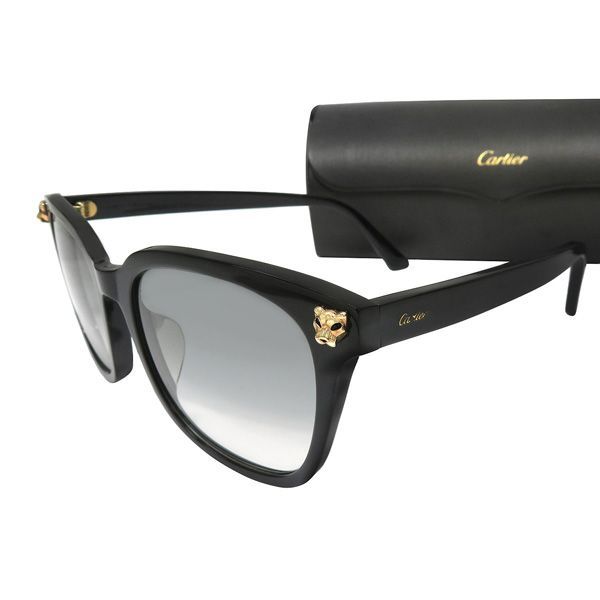 【未使用 メンズ】CARTIER カルティエ Panthere De Cartier CT0143SA パンテール スクエア サングラス 付属品〇 定価13.2万 47735 未使用 メンズ】CARTIER カルティエ Panthere De Cartier CT0143SA