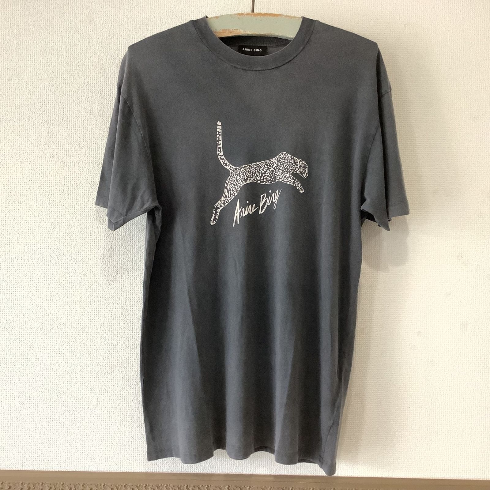 4128 ○MUSE de Deuxieme Classe ANINE BING WALKER TEE SPOTTED