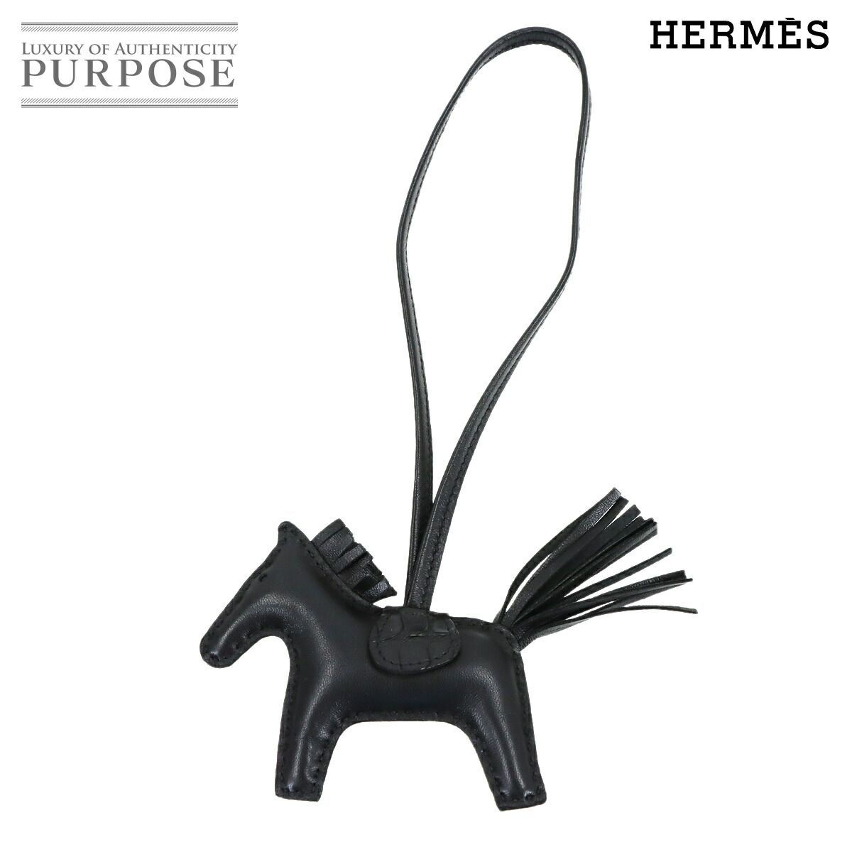 新品同様 エルメス HERMES ロデオ PM タッチ バッグチャーム