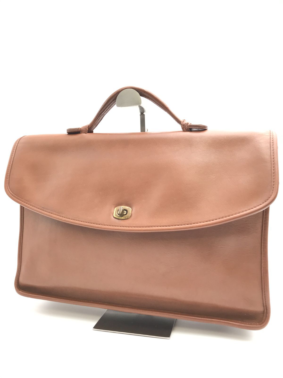 COACH　オールドコーチ　ビジネスバッグ　レザー　ブラウン系　4427