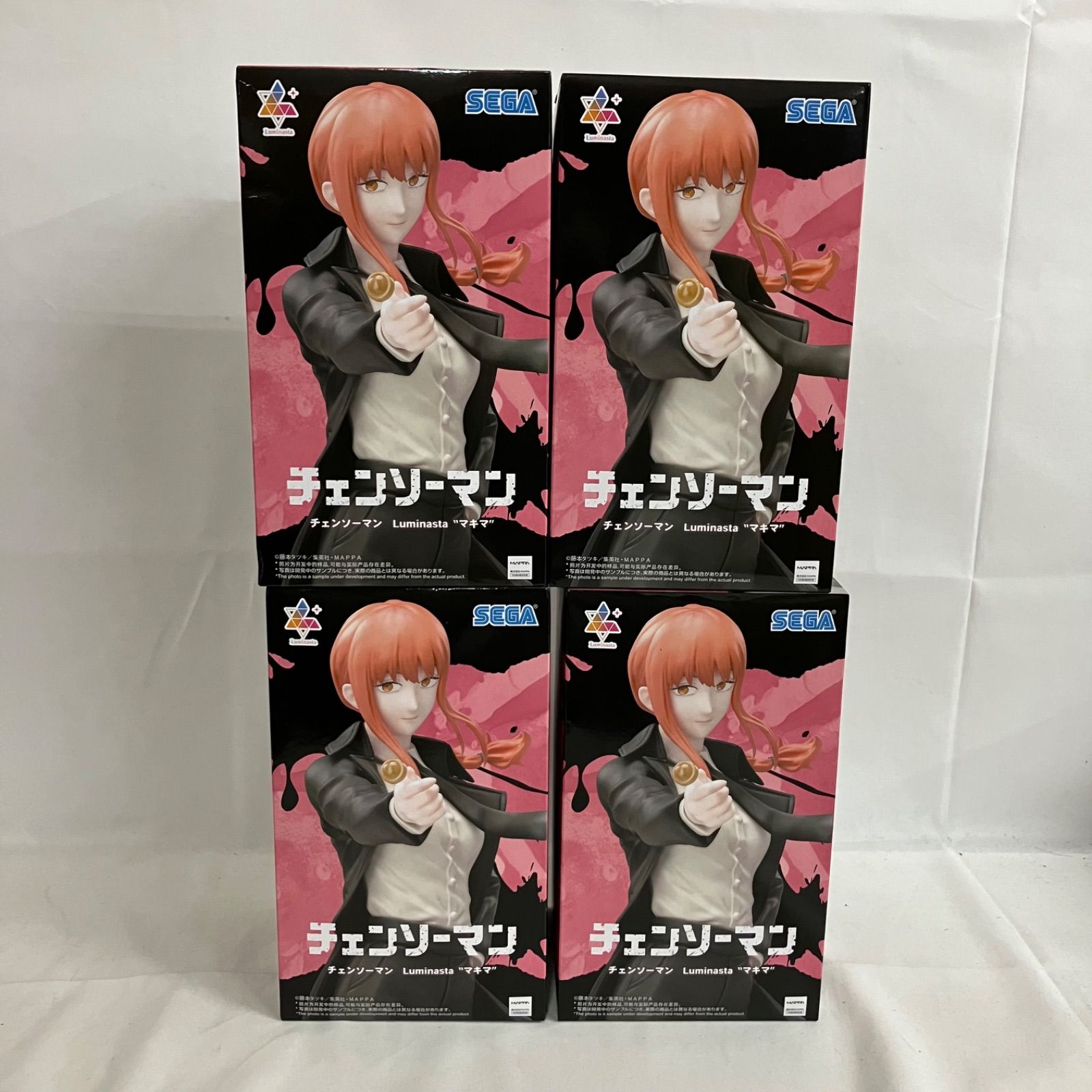 未開封 チェンソーマン Luminasta マキマ フィギュア 4個セット SF4517 