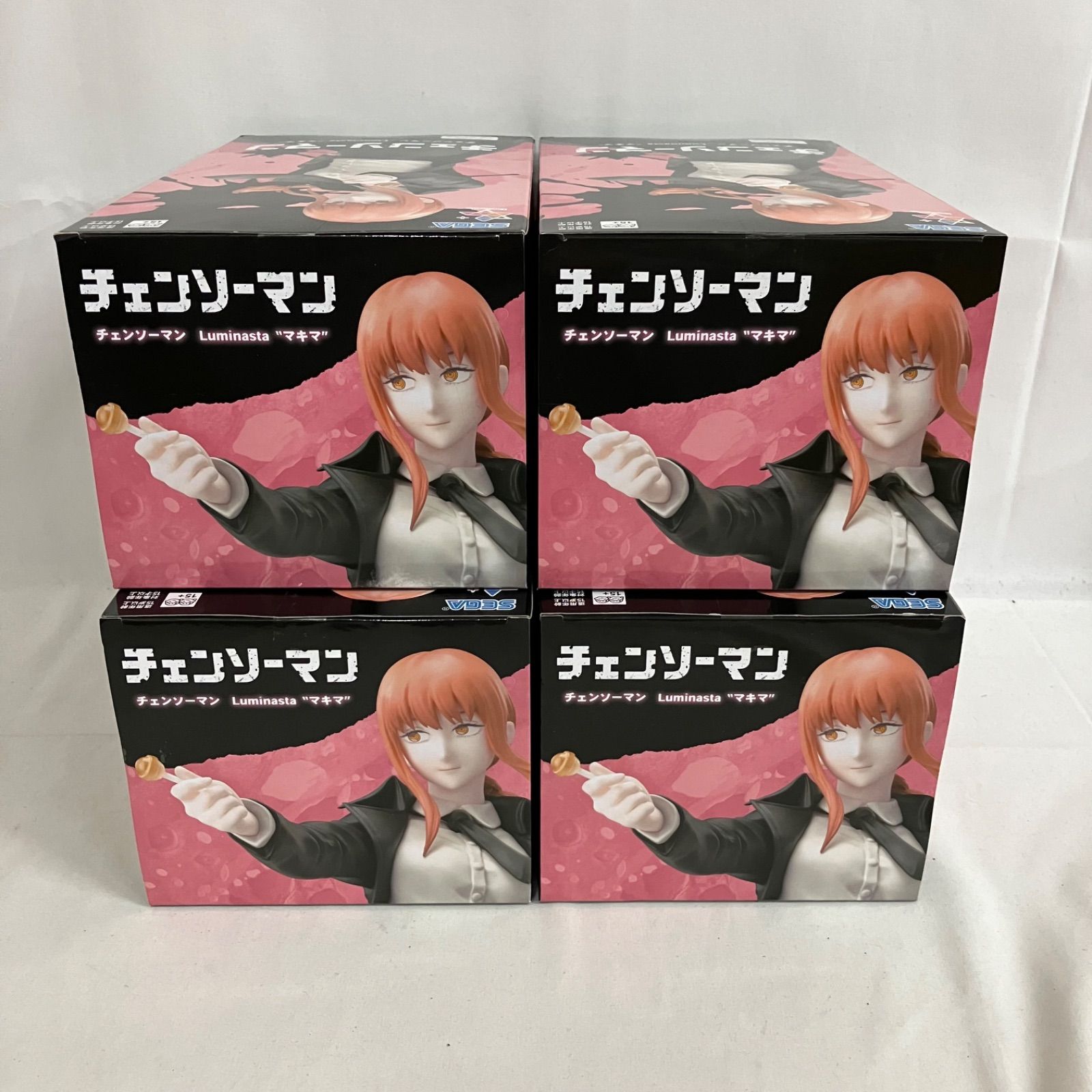 未開封 チェンソーマン Luminasta マキマ フィギュア 4個セット SF4517