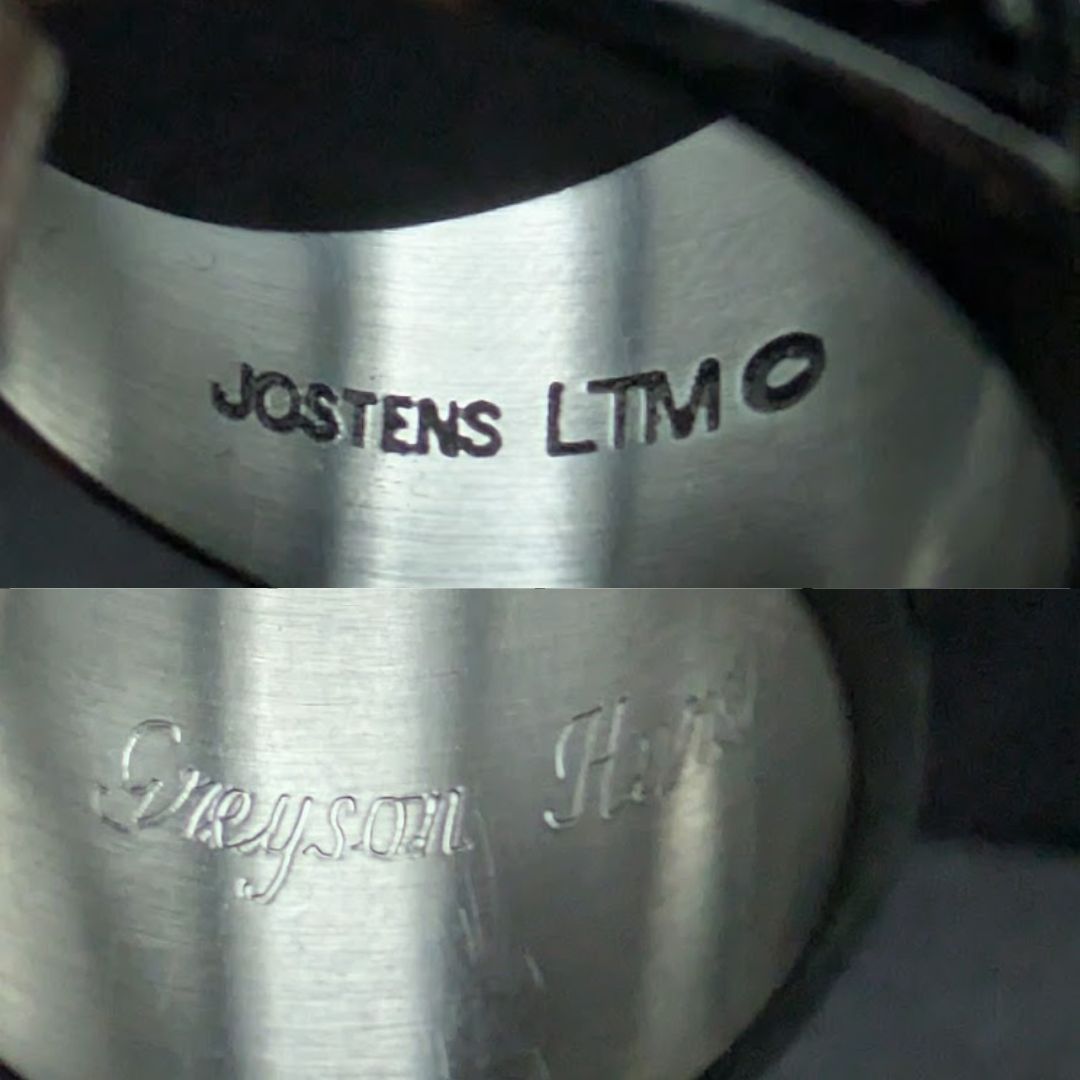 JOSTENS LTM 2024年 ブルーストーン スクールエンブレム カレッジ