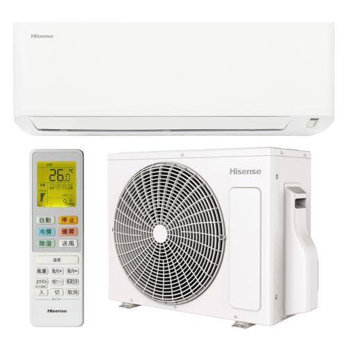 ハイセンス エアコン 6畳 2.2kW どっちも解凍洗浄 内部クリーン 