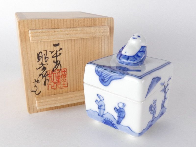 感謝の声続々！ 茶道具 香合 台 布袋 昭阿弥 000000001873-01.jpg?size
