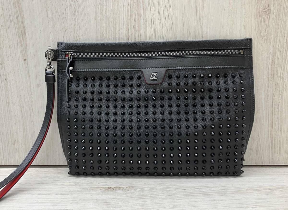 ☆【Christian Louboutin】 クリスチャンルブタン クラッチバッグ 