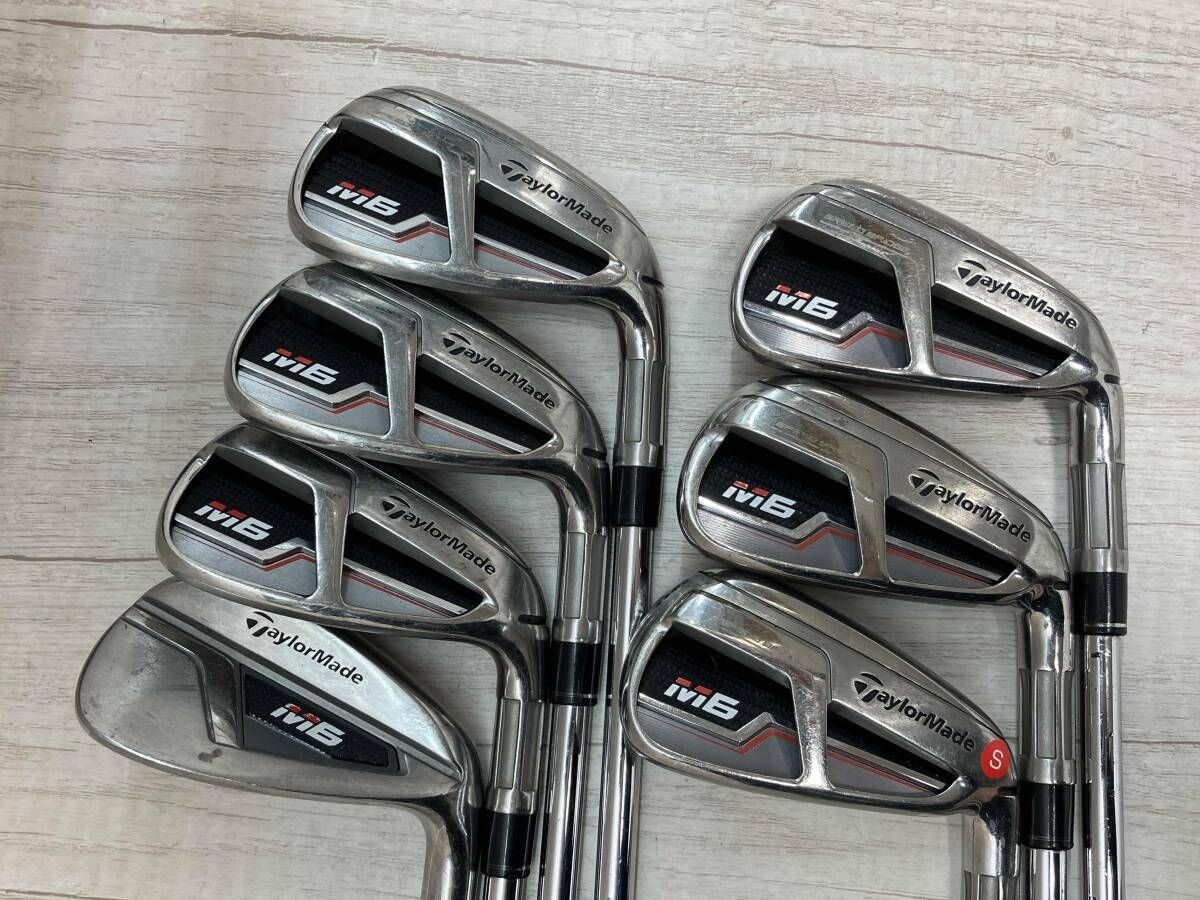 TaylorMade M6 アイアンセット テーラーメイド FLEX S 7本セット 5-9 