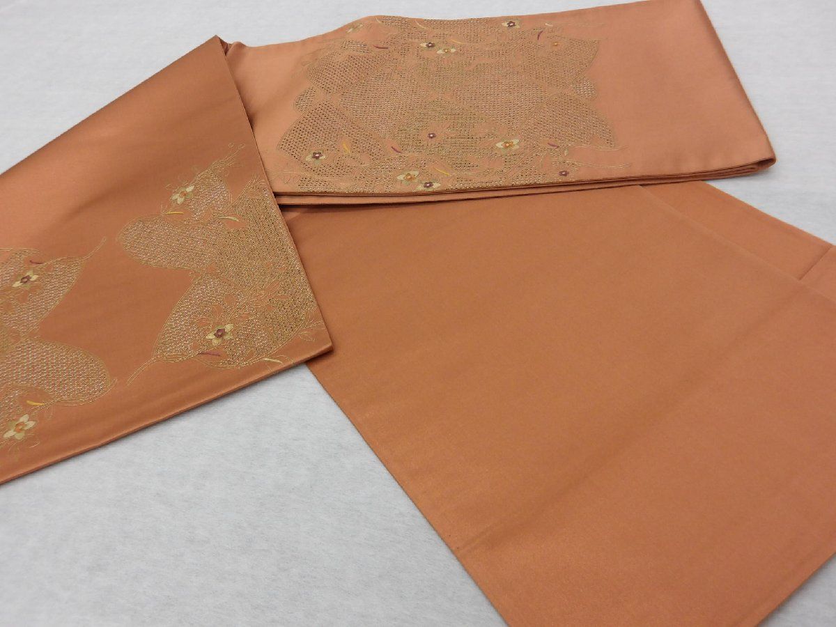 P42373 美品！ スワトウ刺繍 袋帯 未使用仕立て上がり品 t - メルカリ