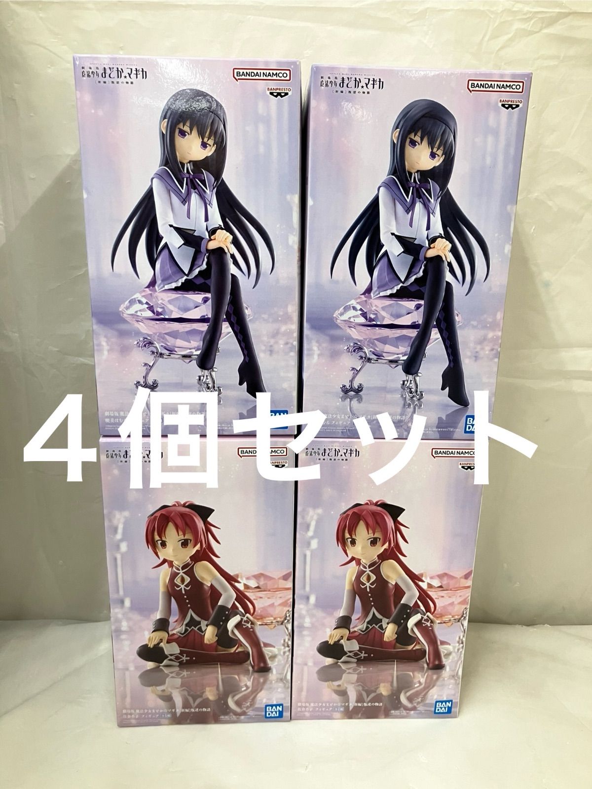 未開封 魔法少女まどかマギカ 叛逆の物語 フィギュア ４個 LF4526 f107