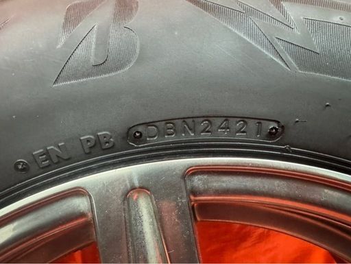 ブリヂストン DM-V3 175/80R16 スタッドレス 2021年製 6分山 アルミ 