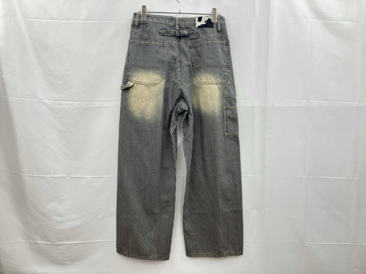 BADWAY バッドウェイ Hickory painter wide pants ヒッコリー 