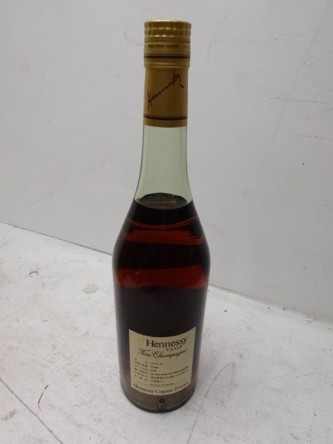 未開栓】Hennessy ヘネシー VSOP ファインシャンパーニュ ブランデー