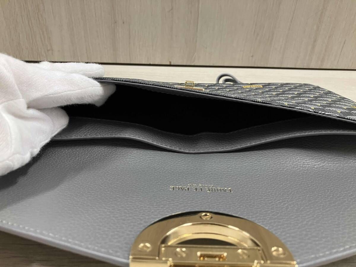 FAURE LE PAGE クラッチバッグ グレー フォレルパージュ - メルカリ