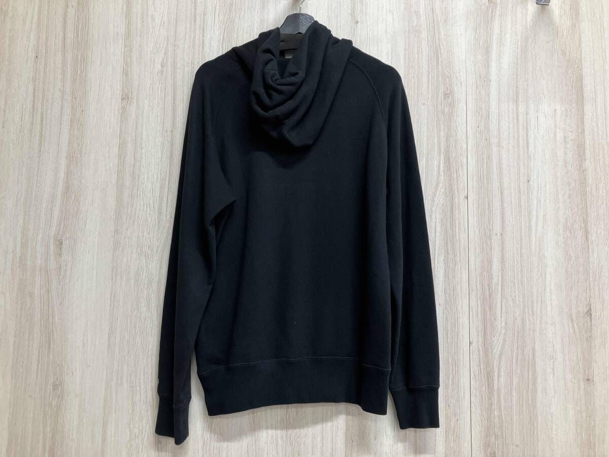 sacai サカイ パーカー 21SS kaws embroidery hoodie サイズ2 ブラック