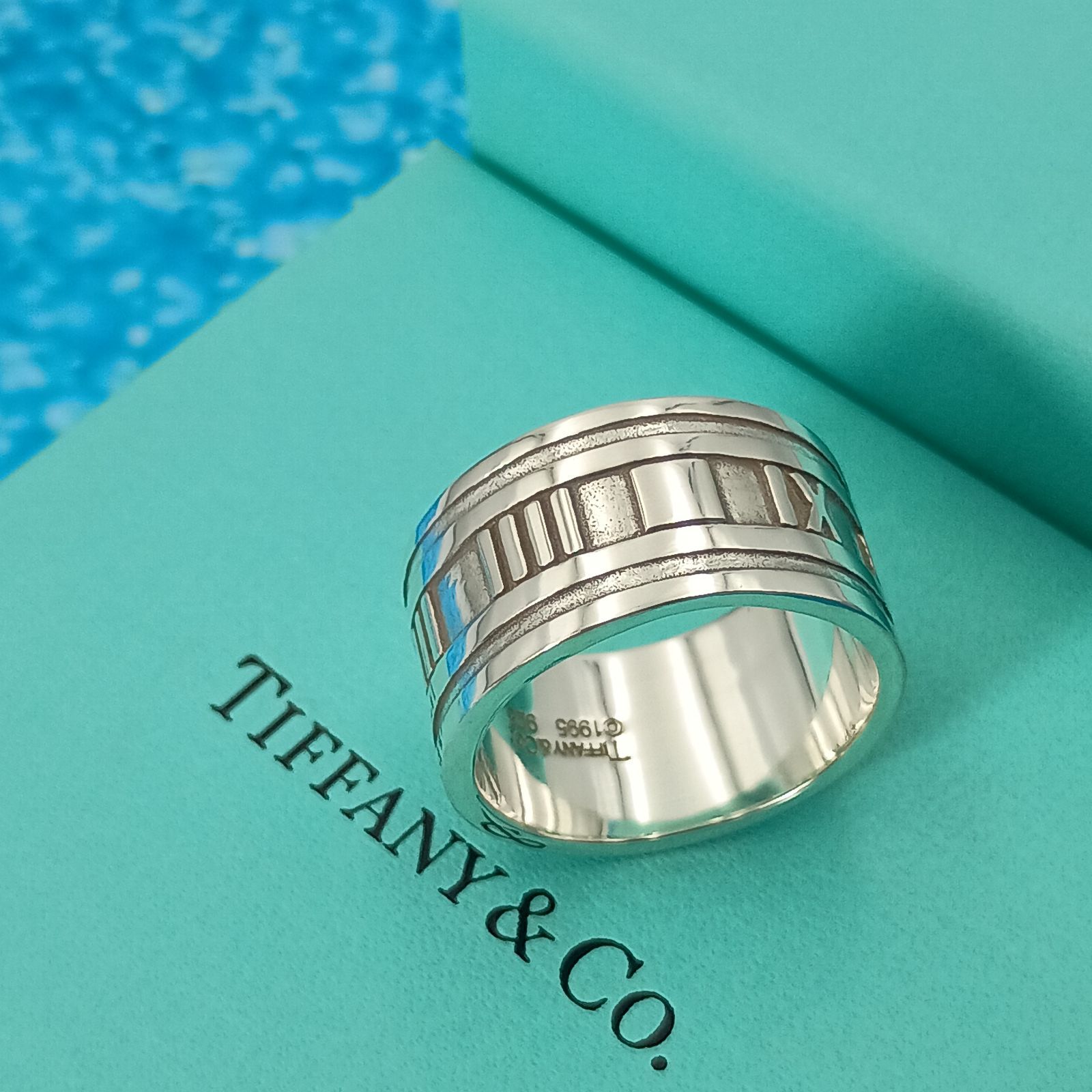 TIFFANY&Co. ティファニー 20号 ワイド アトラス リング メンズ 指輪