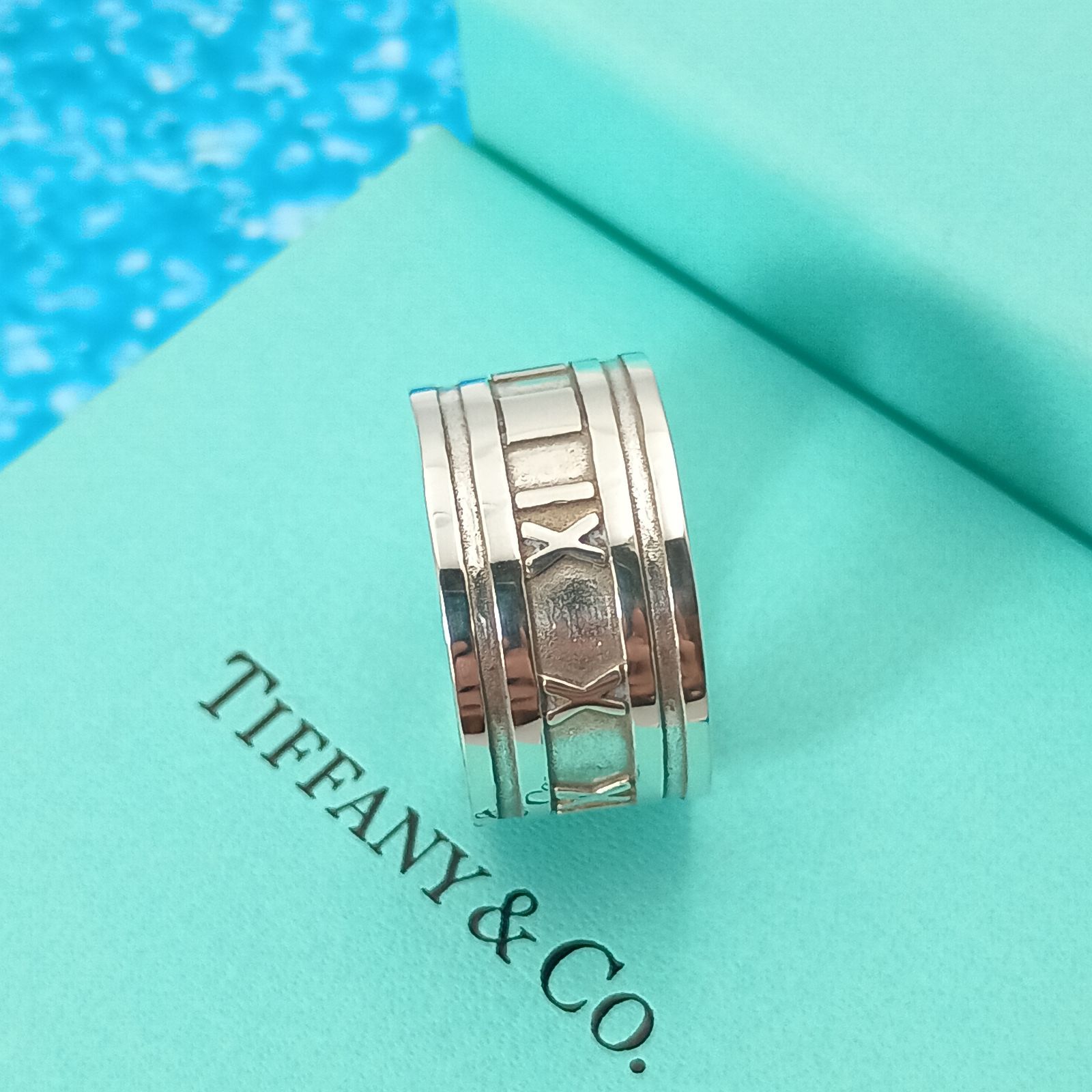 TIFFANY&Co. ティファニー 20号 ワイド アトラス リング メンズ 指輪