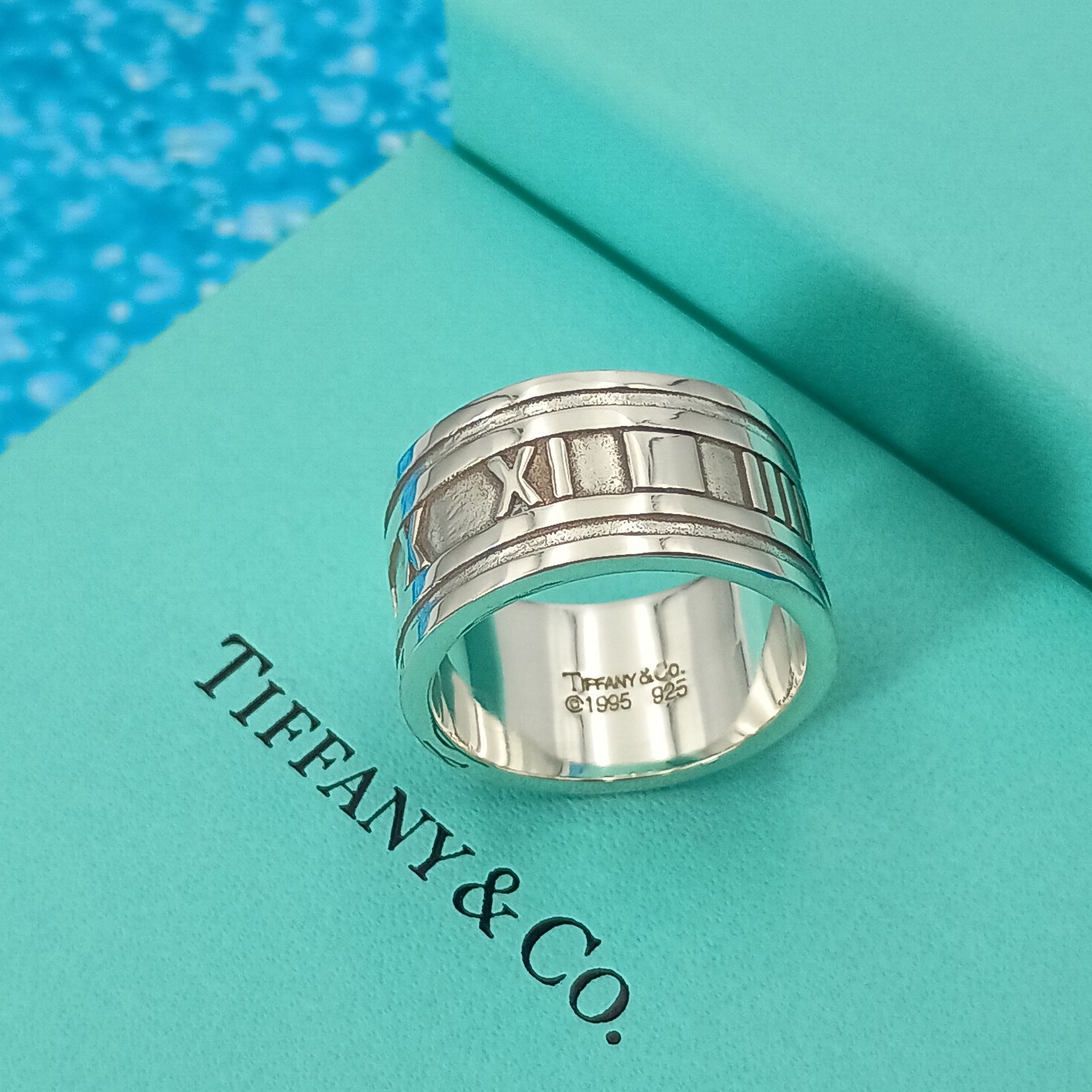 TIFFANY&Co. ティファニー 20号 ワイド アトラス リング メンズ 指輪