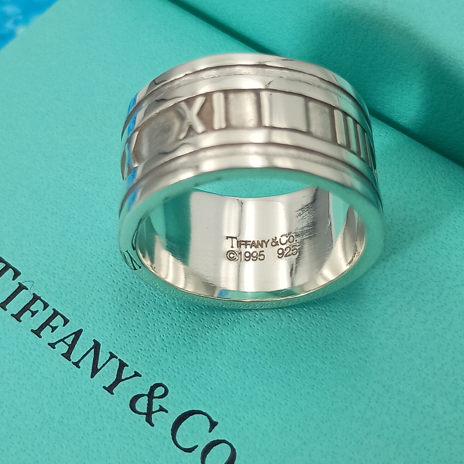 TIFFANY&Co. ティファニー 20号 ワイド アトラス リング メンズ 指輪