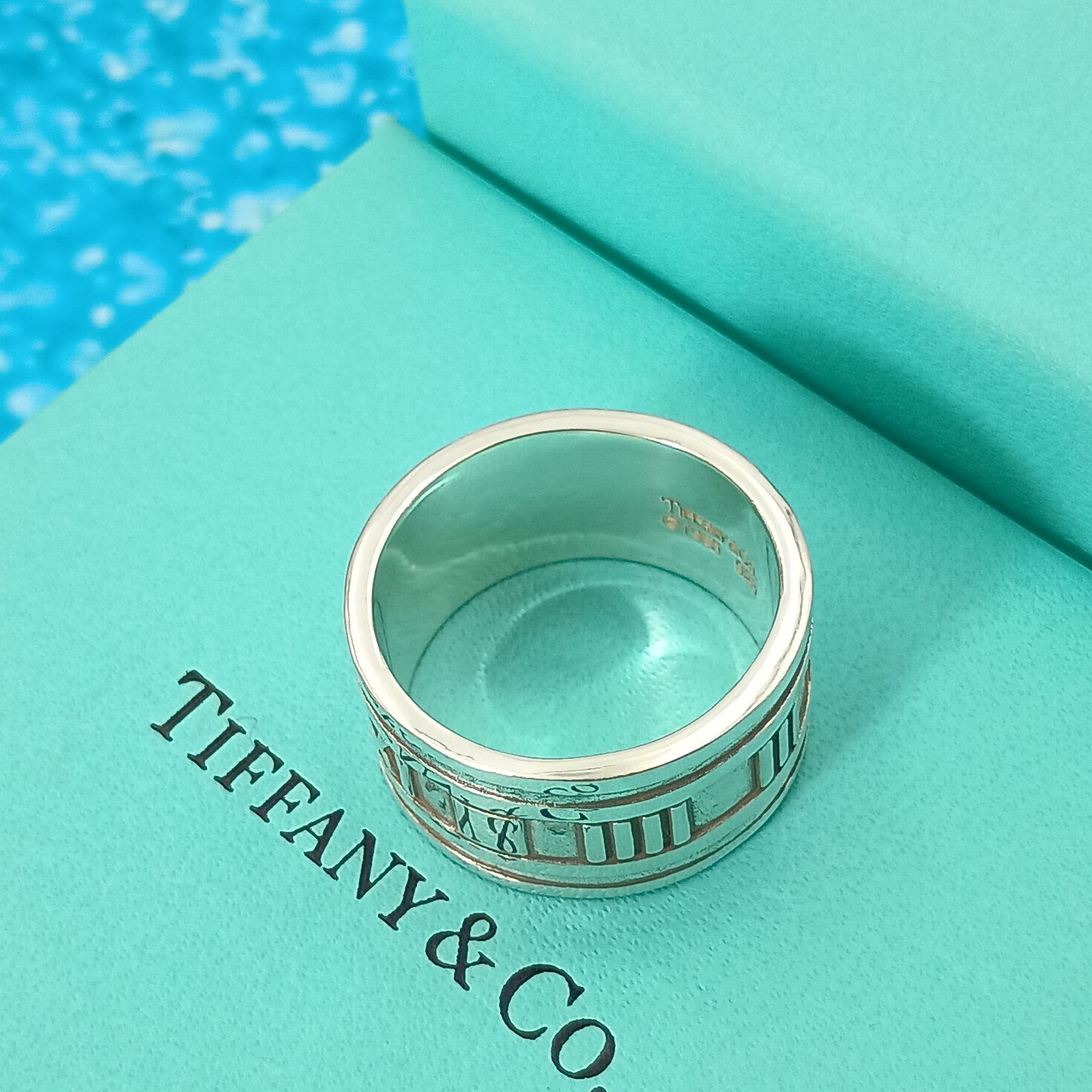 TIFFANY&Co. ティファニー 20号 ワイド アトラス リング メンズ 指輪
