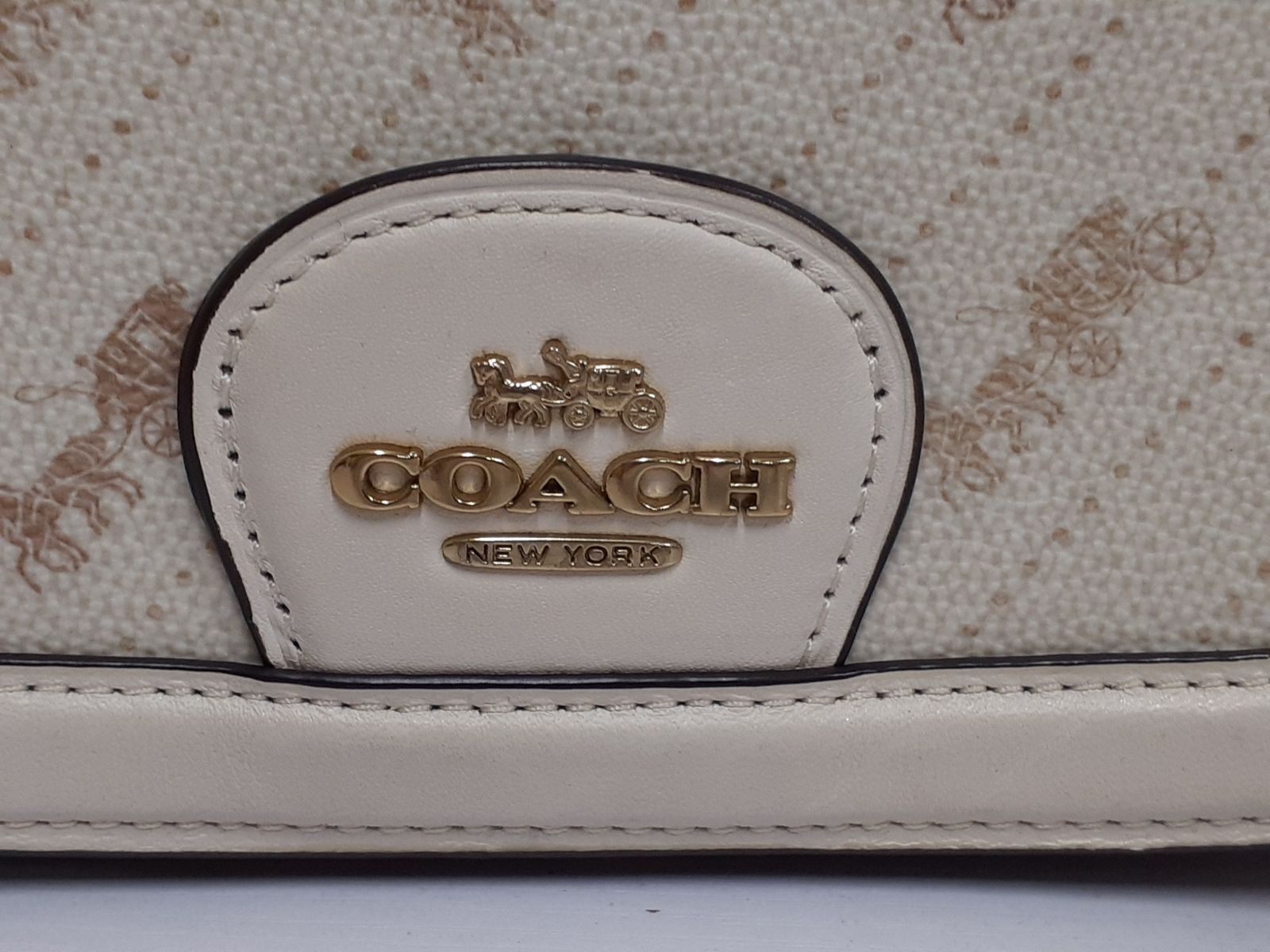2642H38】コーチ COACH ホース アンド キャリッジ ドットプリント 