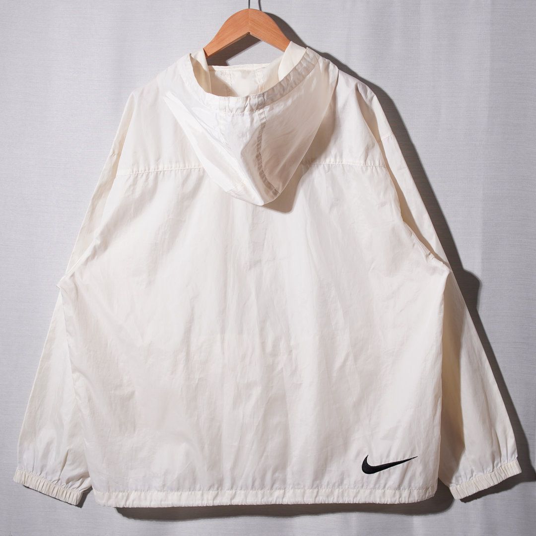 90s 白タグ ナイキ NIKE アノラックジャケット ナイロンプルオーバー