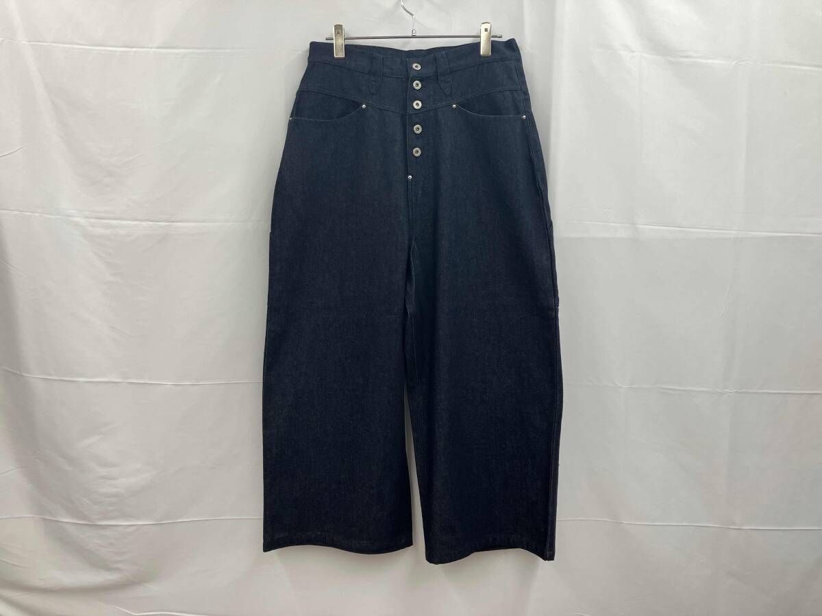 B.BALLSY ボールジーブラザーズ Wide baggy painter denim pants 