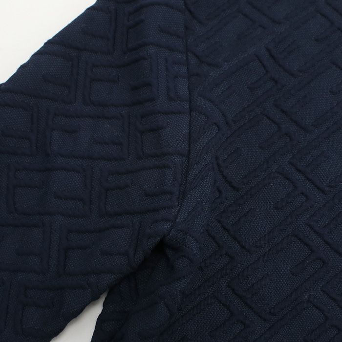 FENDI フェンディ ジャージー スウェットシャツ エンボス加工 FY0178