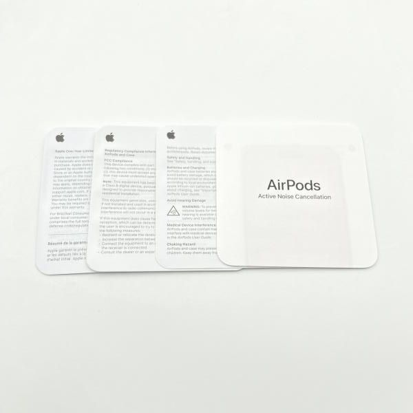 中古】2024/AirPods 4 MXP93J/A [ワイヤレス(左右分離) /ノイズ