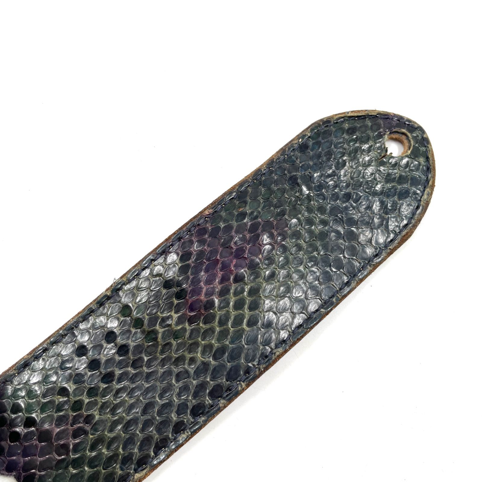 激レア！初期バックラッシュレインボーパイソンレザーバングル 