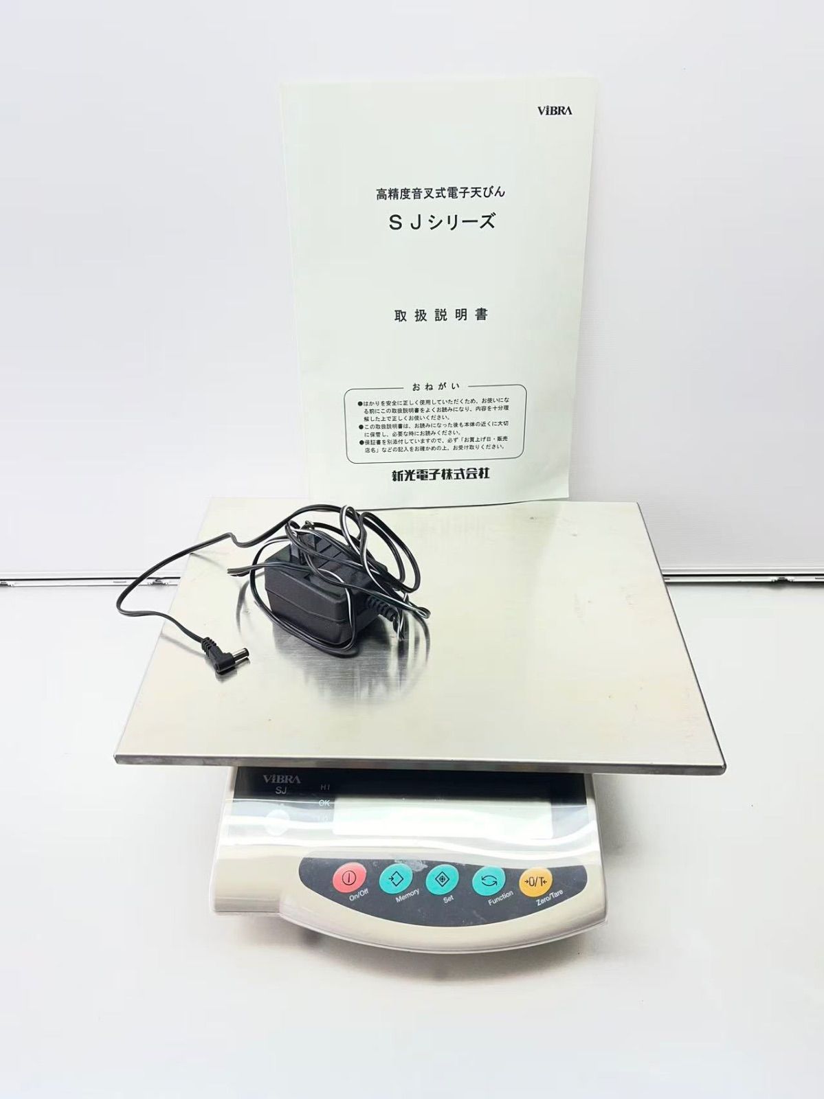 動作品 VIBRA 高精度電子天びん sj-6200 新光電子 電子天秤 6,281円