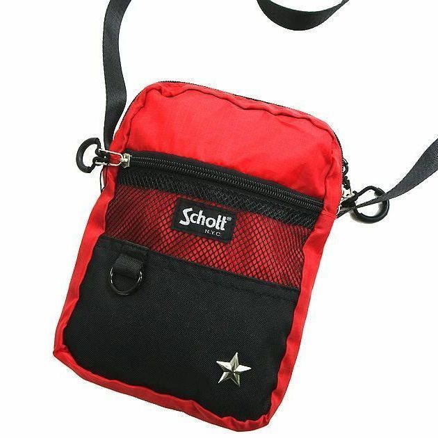 Schott N.Y.C. ショット ワンスター ナイロンスクエア ショルダー