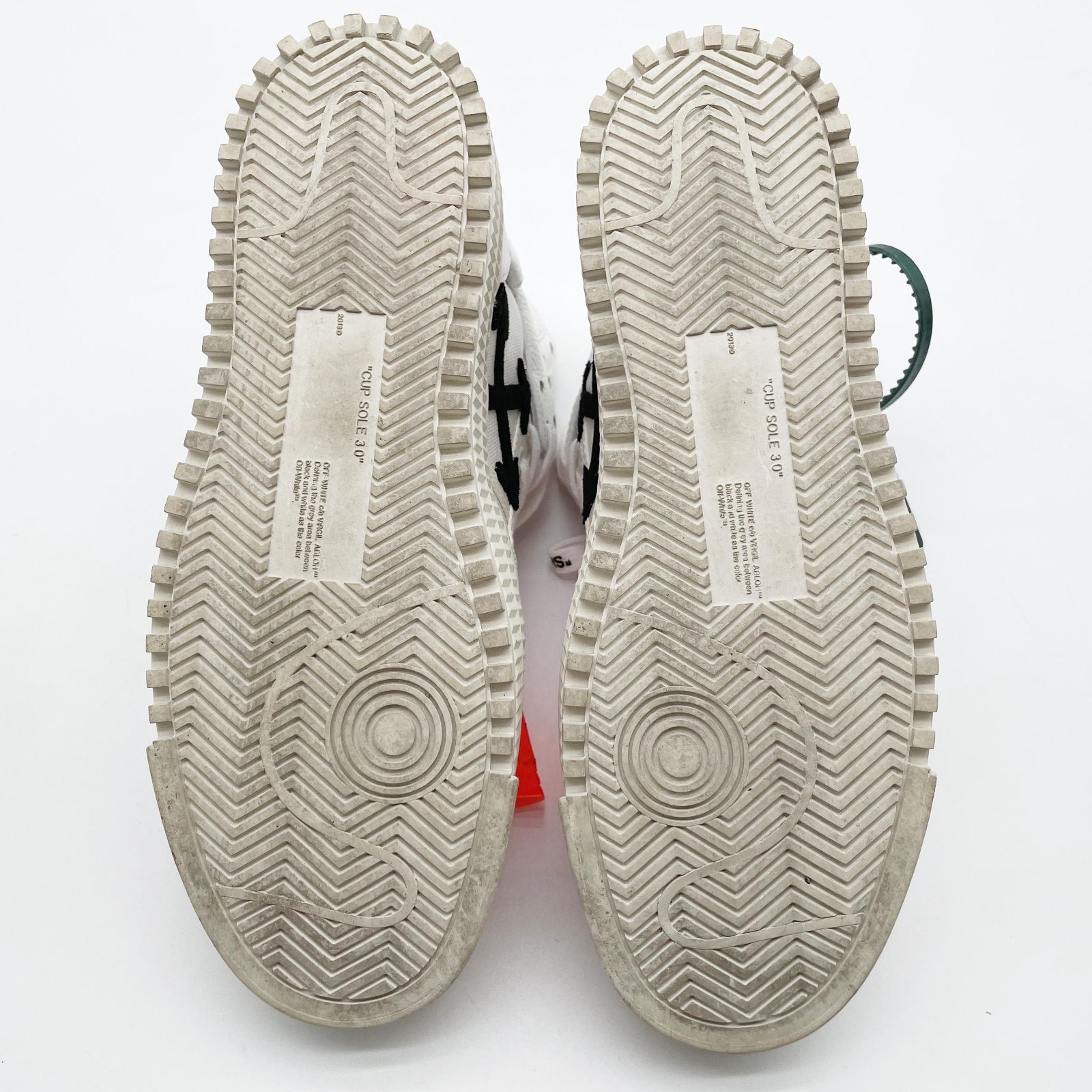 Off-White ハイカットスニーカー 3.0 OFF COURT LEATHER ホワイト 37 