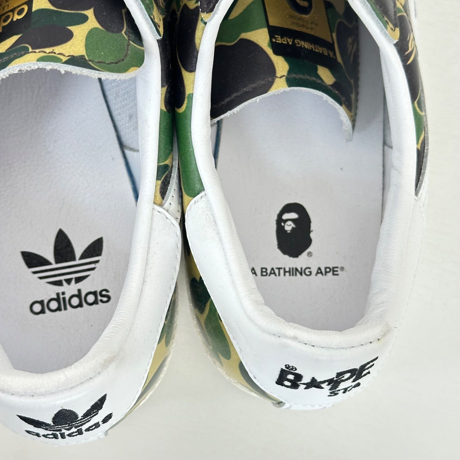 アディダス スーパースター80s BAPE 28cm - メルカリ