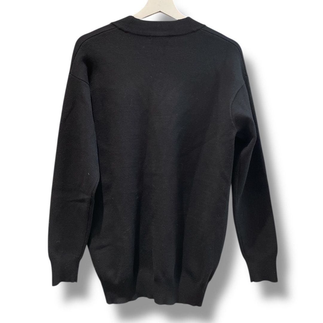 ダブルスタンダードクロージング　リップワッペン付きビッグカーディガン　美品 DOUBLE STANDARD CLOTHING ダブルスタンードクロージング リップ