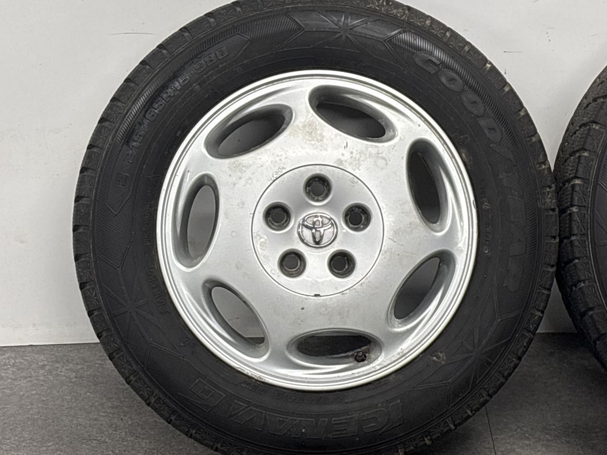 交換用に】トヨタ セルシオ 純正 16in 7J +45 PCD114.3 グッドイヤー 