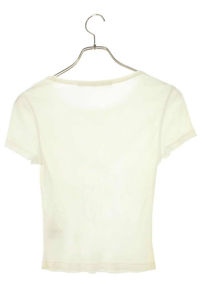 アレキサンダーワン  1CC3241920 ラインストーンロゴTシャツ レディース S Alexander Wang - アレキサンダーワン 1CC3241920 ラインストーンロゴ
