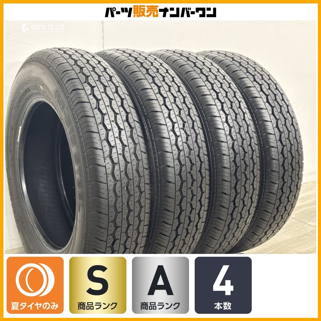 交換用に】ブリヂストン RD-613 STEEL 145/80R13 LT 4本 N-BOX N-ONE N 