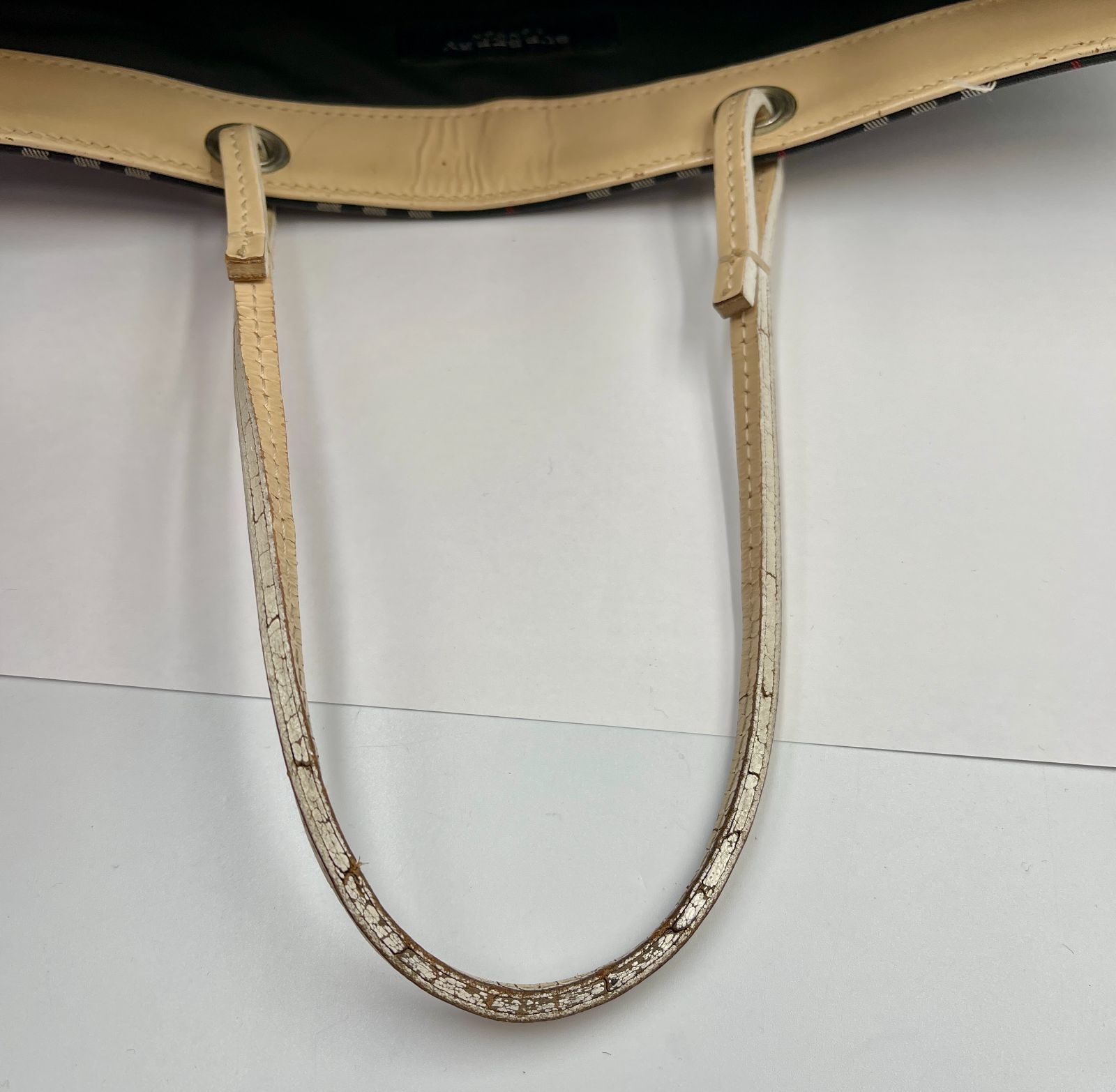 ③ BURBERRY トートバッグ ノバチェック柄 イタリア製 バーバリー 
