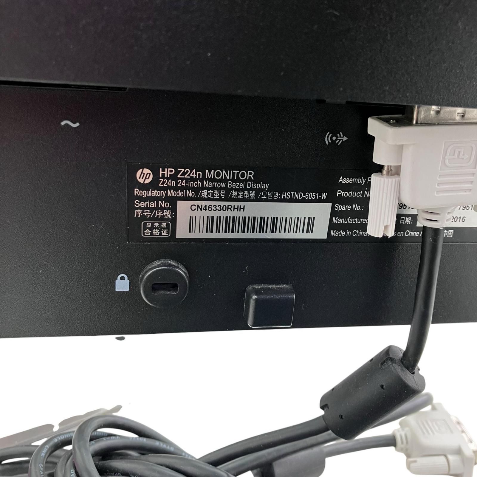 HP 24インチ 液晶モニター Z24n 美品 - メルカリ