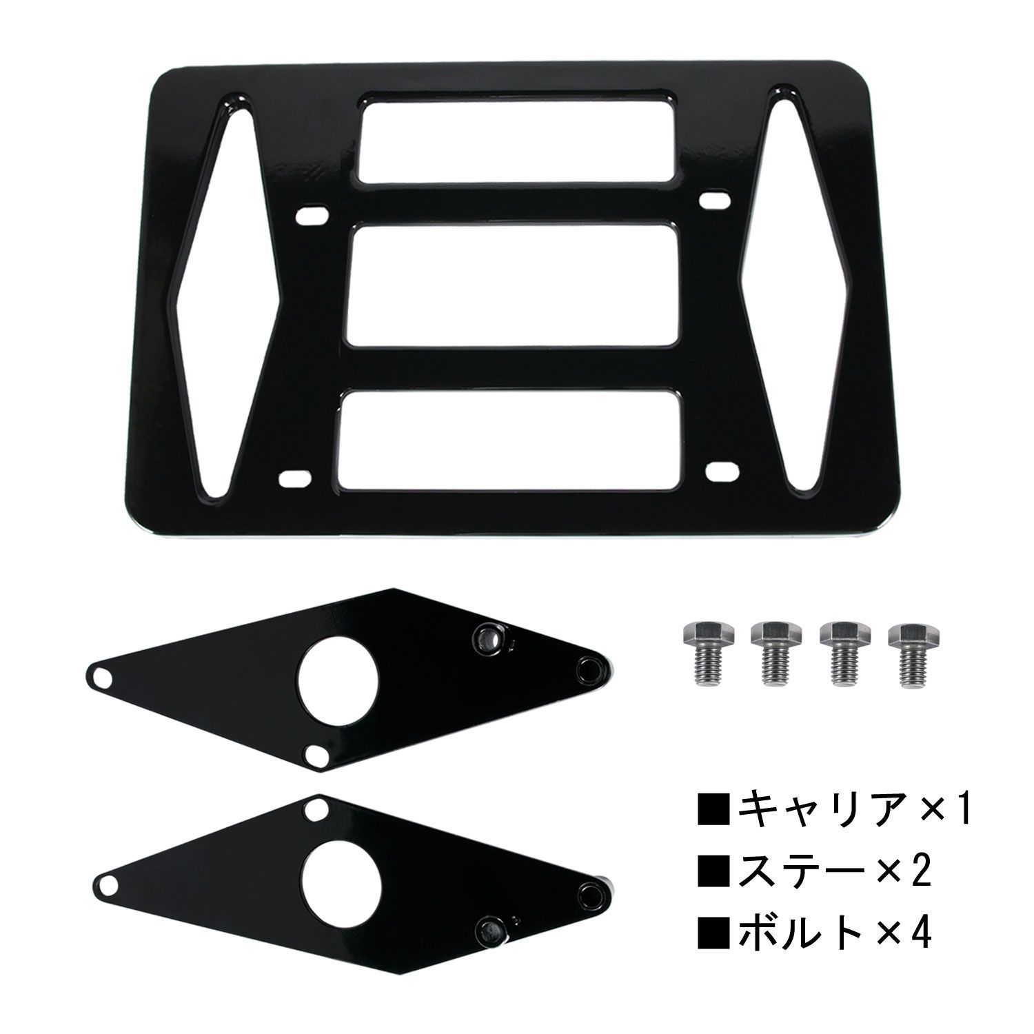 ホンダ フュージョン SE タイプX MF02 リアキャリア ブラック 黒 荷台 