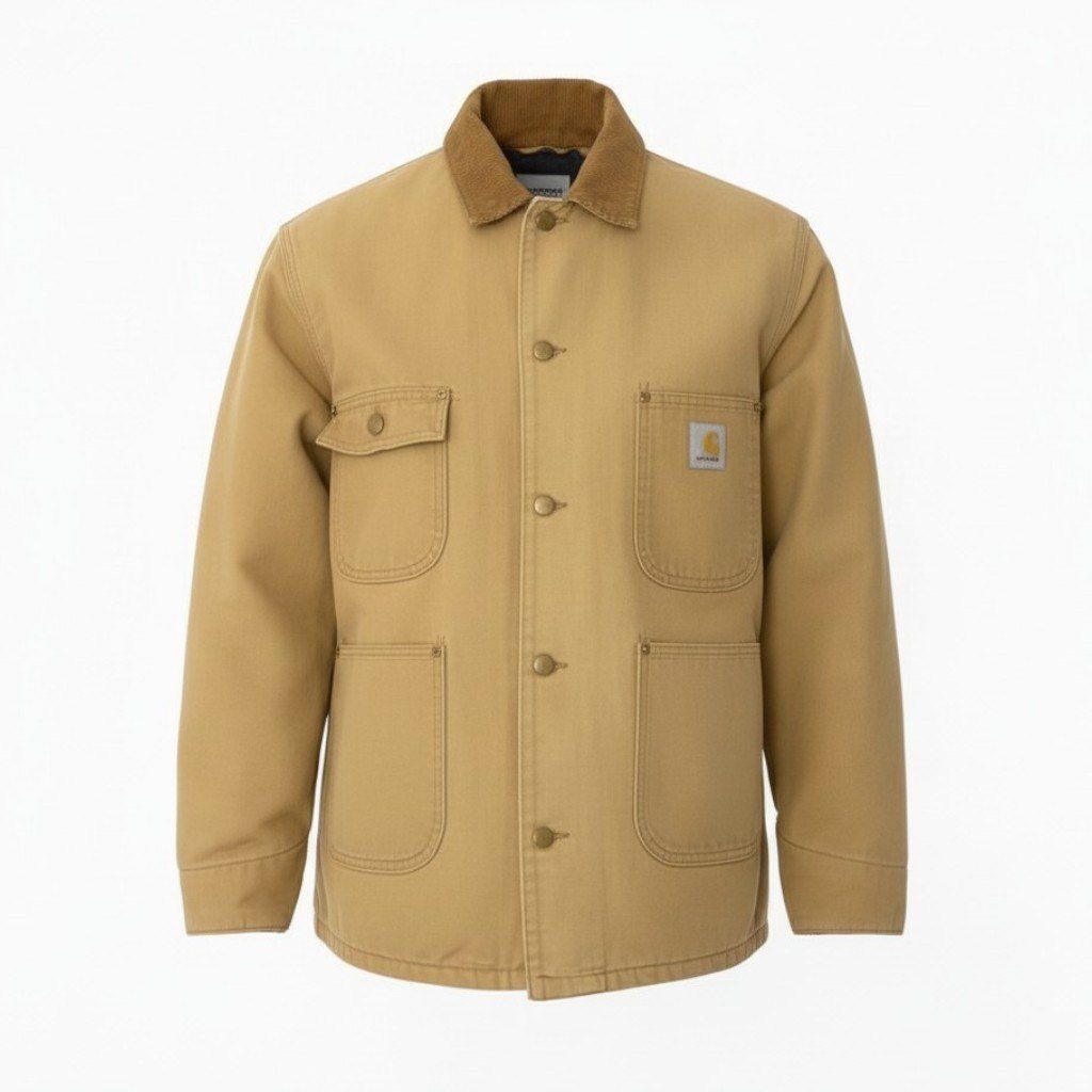 5d10 Carhartt カーハート ミシガンチョアコート ダックジャケット サイズL～XL相当 茶系 Vintage ヴィンテージt18r 5d10 Carhartt カーハート ミシガンチョアコート ダックジャケット