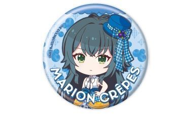 月村手毬 ミニキャラ 缶バッジ 学園アイドルマスター 03 クレープ風