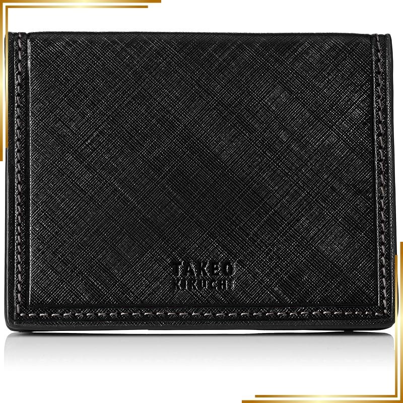 【新品】 [タケオキクチ] 定期入れ シグマ クロ 1
