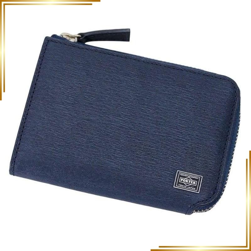 【新品】 吉田カバン ポーター PORTER コインケース＆パスケース [PORTER CURRENT/ポーターカレント] 052-02212 3.ネイビー 0