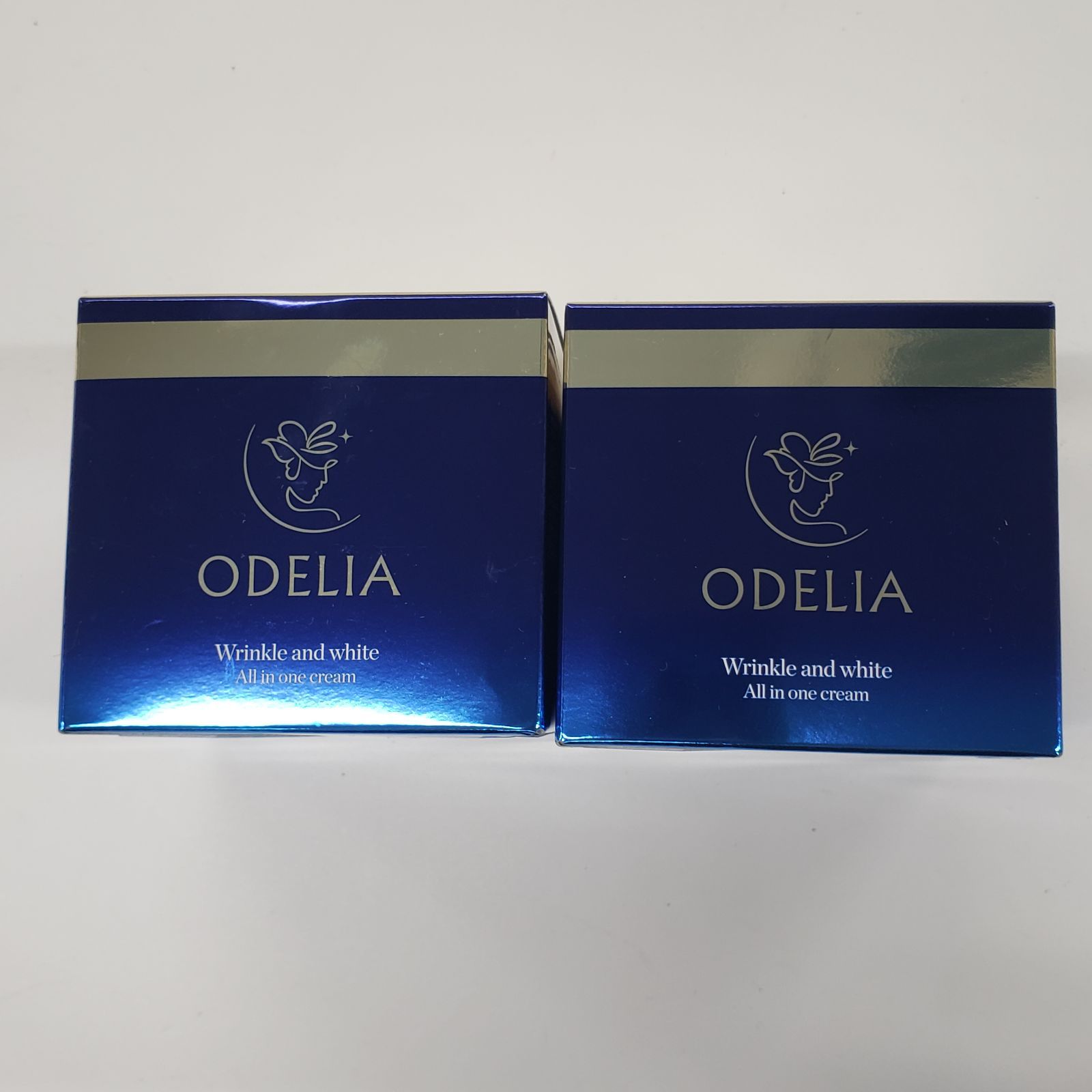 D3364 ODELIA オディリア リンクル＆ホワイト AIO クリーム 50g 計2点 